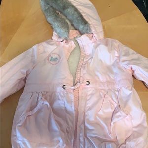 Girl Pink coat